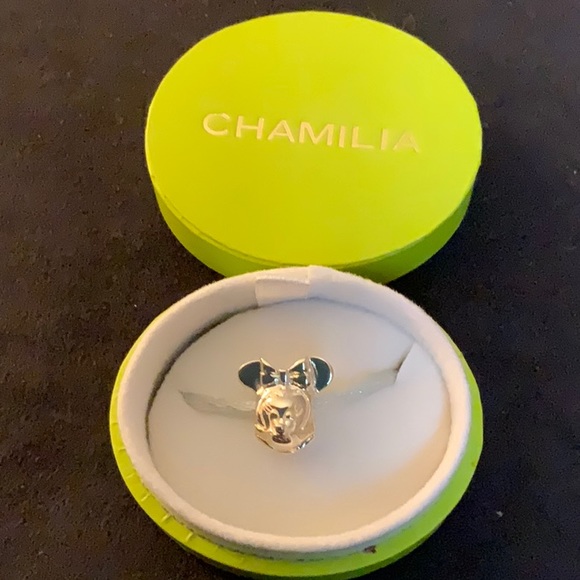 NWOT Chamila Sterling silver Minnie Mouse charms. - Picture 2 of 3